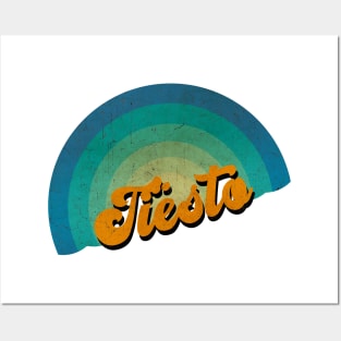 vintage retro Tiesto Posters and Art